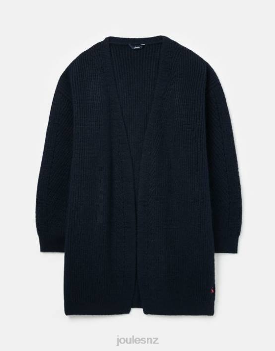 BLUE GEM Caroline Longline Cardigan Women Apparel Joules 2LLH139